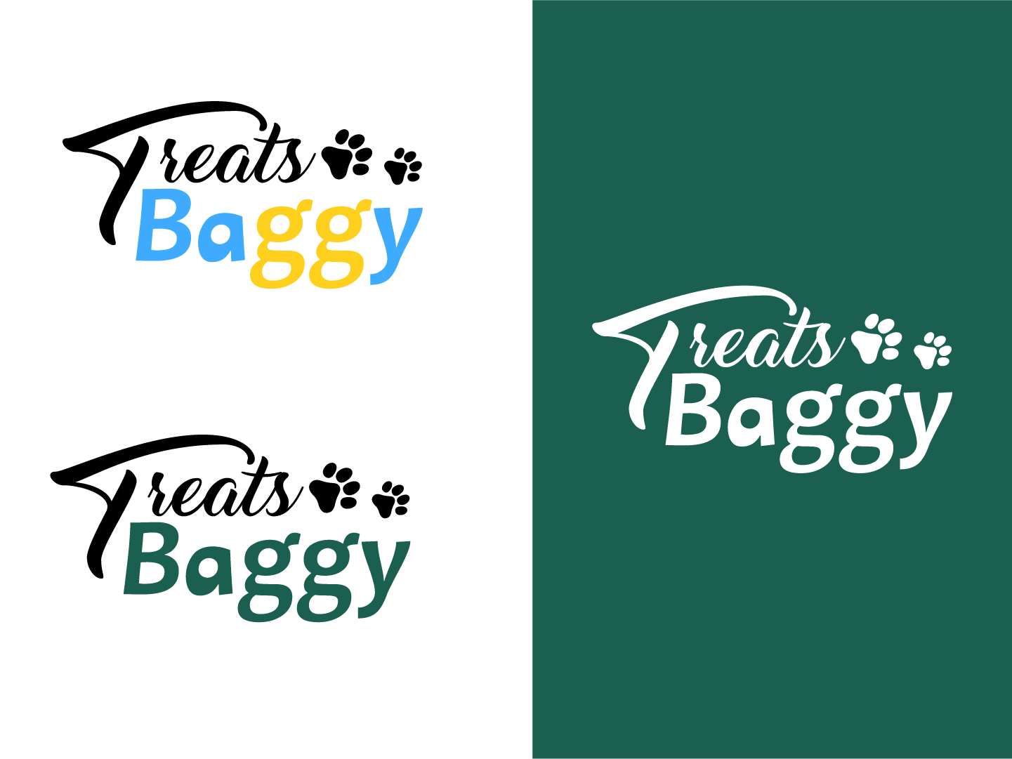 Baggy brand logo lockup